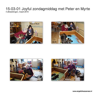Peter en Myrte op bezoek